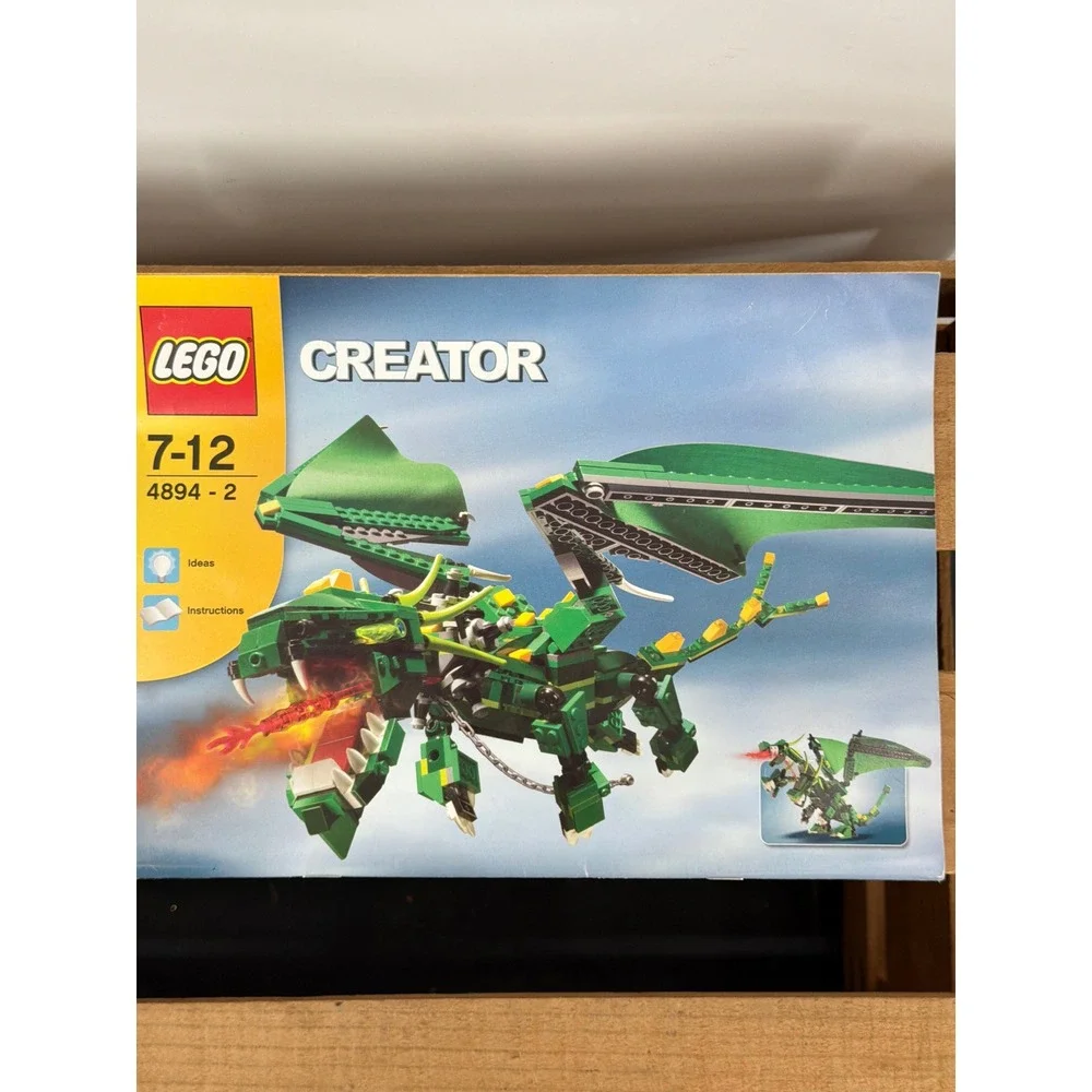 LEGO Creator 4894 Mythical Creatures Instruction Manuals Books 1 & 2 Only